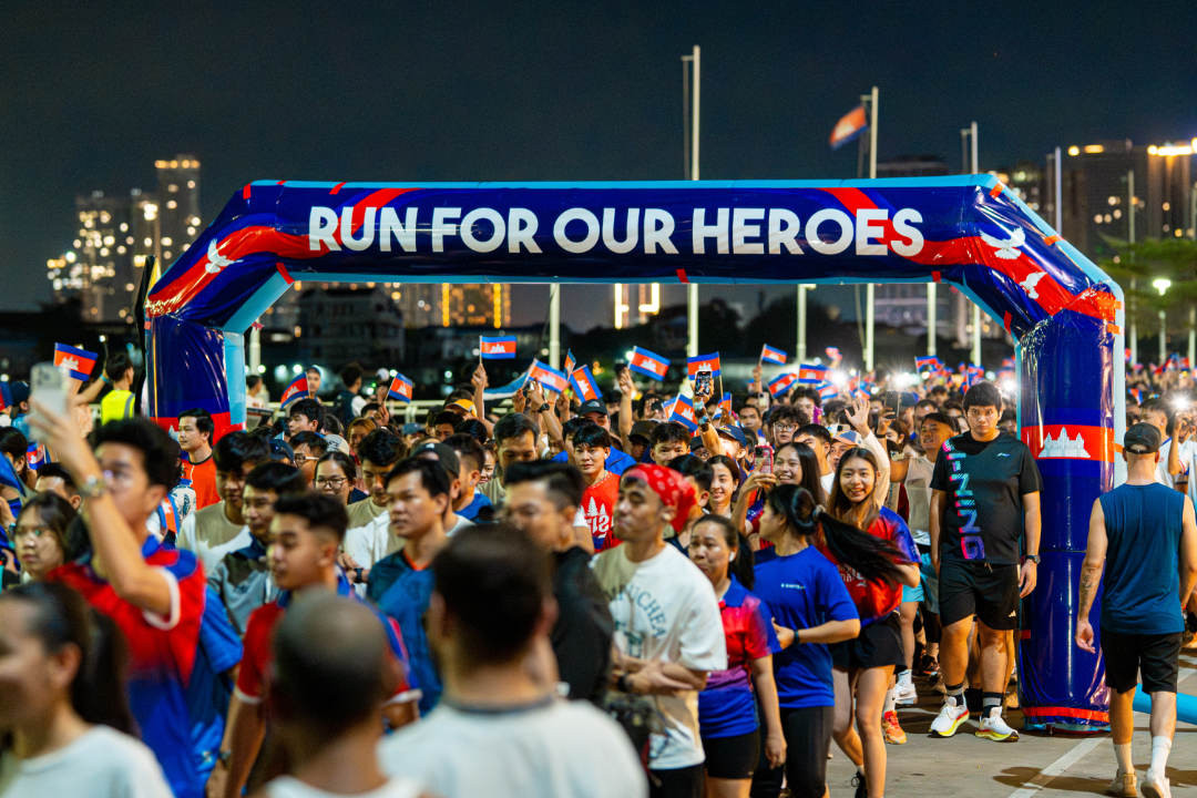 'Run for Our Heroes' Brings 4,000+ Runners Together in Koh Pich to Support Frontliners and Displaced Civilians