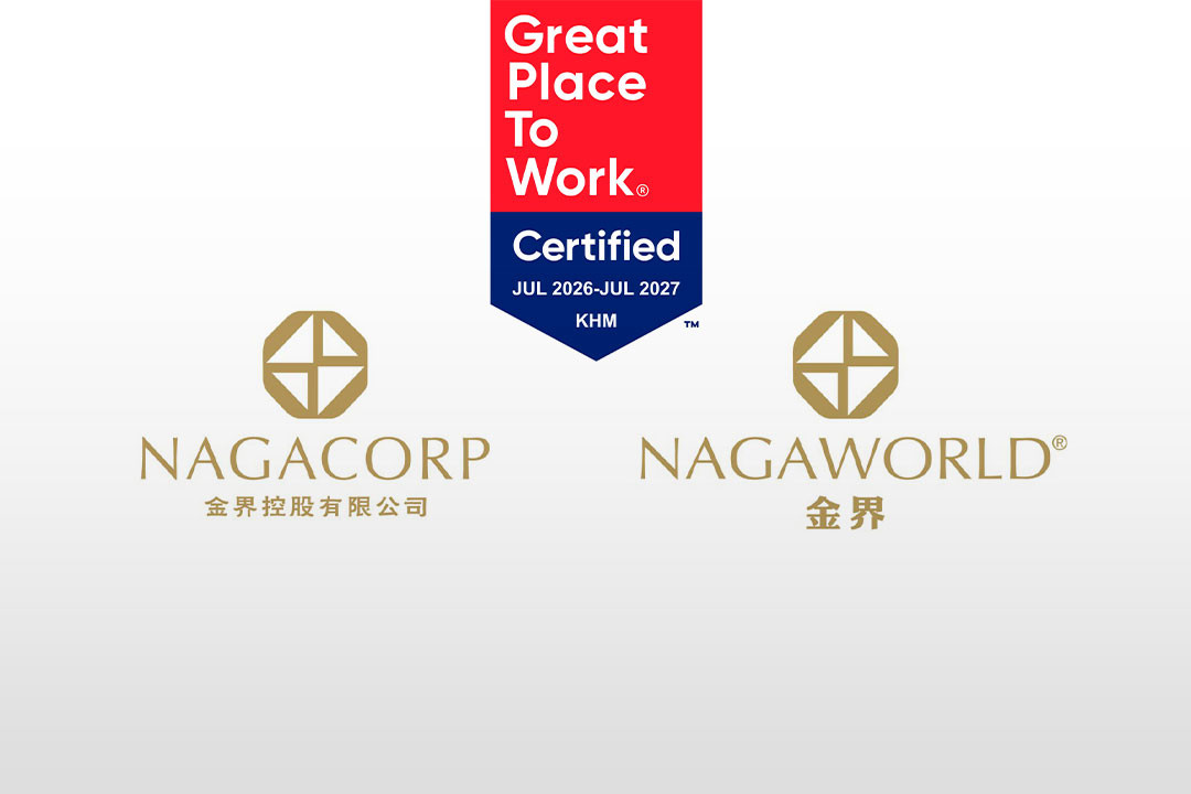 NagaWorld Earns Great Place To Work® Certification™ in 2026 with an Outstanding 97% Trust Index™ Score