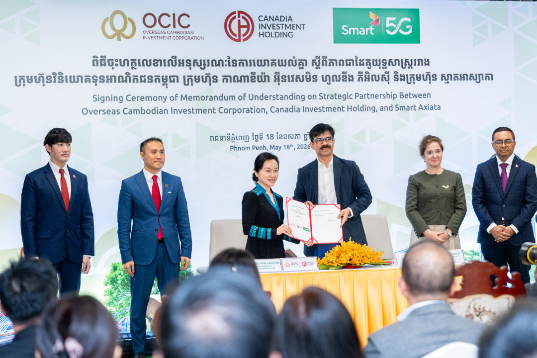 Smart Axiata and Canadia Group Partner to Advance Digital Transformation Across Cambodia’s Business Ecosystem