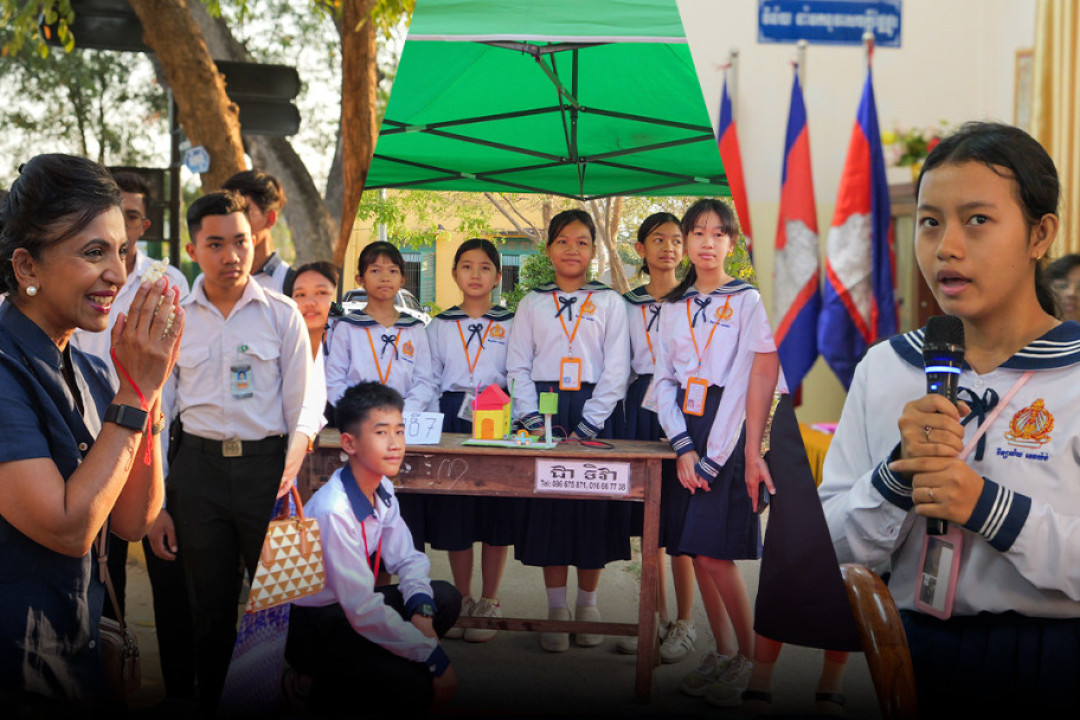 ADB and MoEYS ‘STEP UP’ to Advance STEM Education in Cambodia