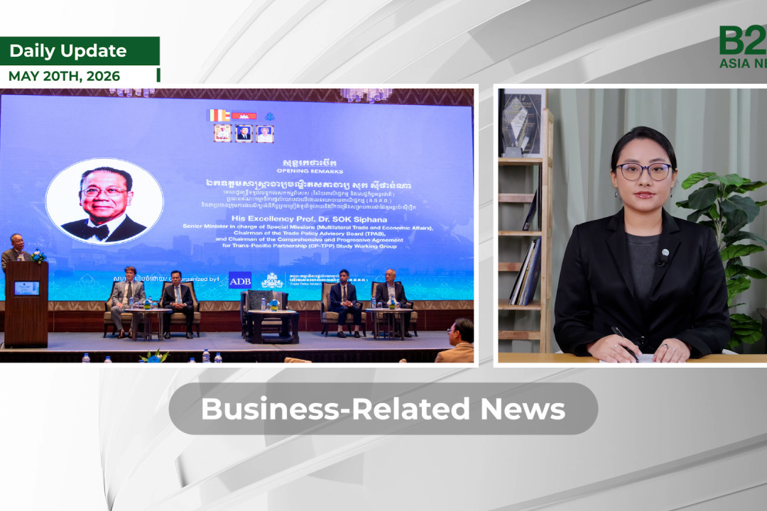 20 May 2026 - Daily Update - B2B Asia News