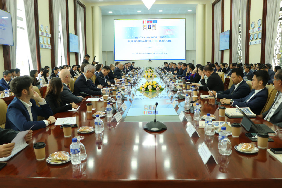 EuroCham Cambodia and Government Advance Reform Agenda at 4th Cambodia-Europe Public-Private Sector Dialogue