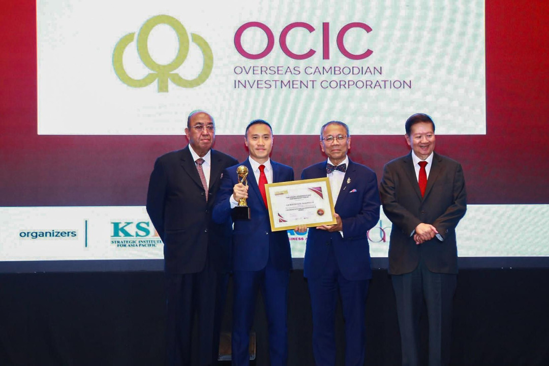 ASEAN Forum Honors OCIC, Pung Kheav Se, and Thierry Tea for Entrepreneurial and Business Impact