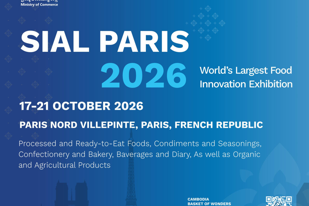 Food Expo in Paris: An Opportunity for Cambodian Businesses to Showcase Products and Services