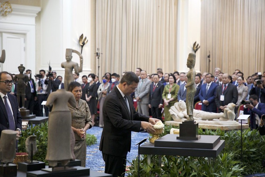 The United States Returns More Looted Artefacts To Cambodia