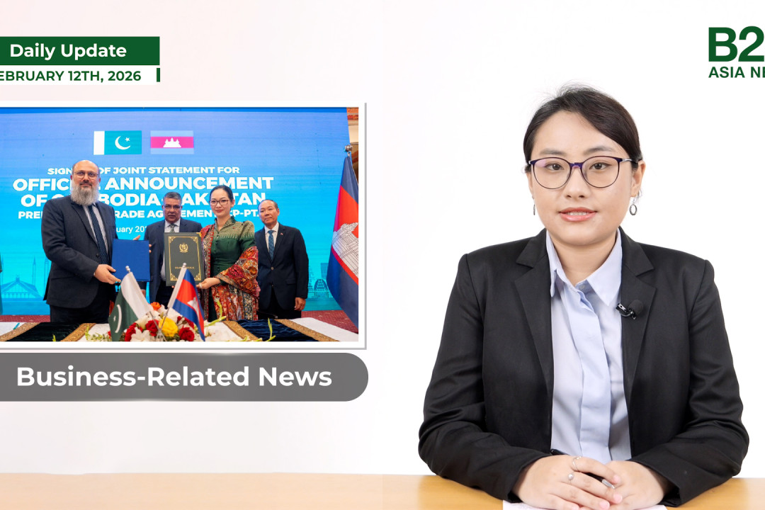 12 February 2026 - Daily Update - B2B Asia News