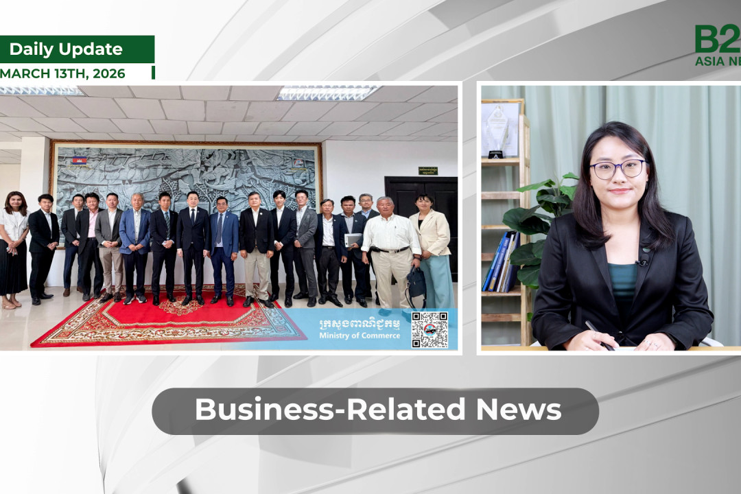 13 March 2026 - Daily Update - B2B Asia News
