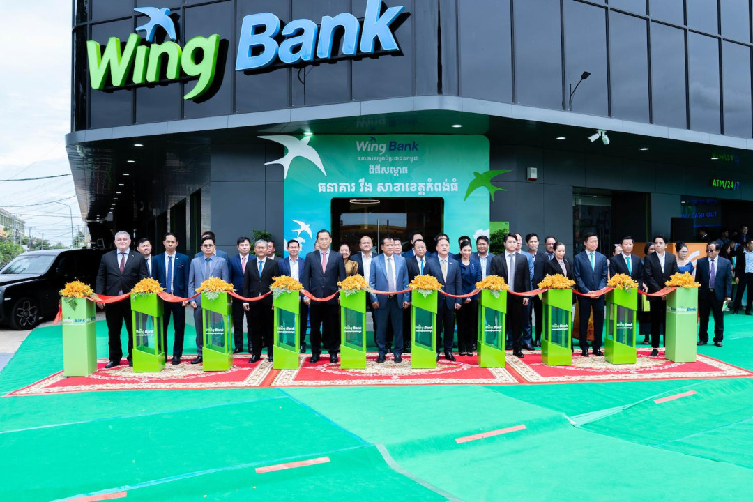 Wing Bank Opens New Branch in Kampong Thom Boosting Financial Access