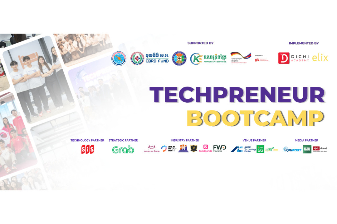 Techpreneur Bootcamp 2.0 Officially Launches in Cambodia, Welcoming 60 Future Tech Talent in Full-Stack Development and AI & Data Science