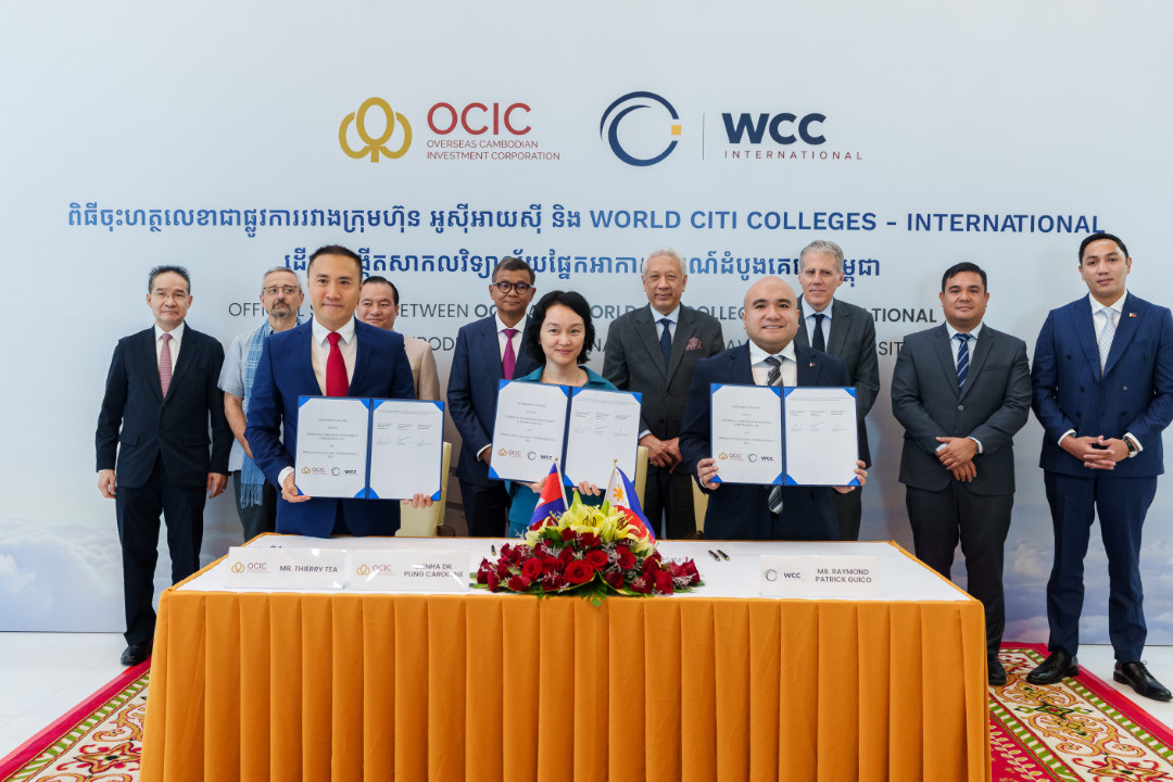 OCIC and WCCI to Launch Cambodia’s First Aeronautical University