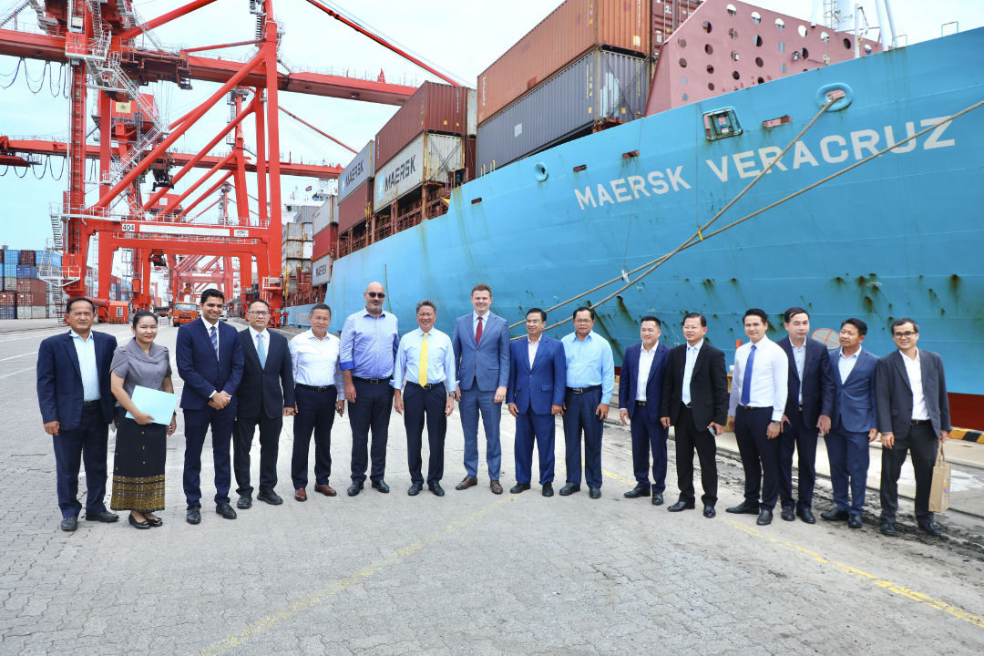 EuroCham's Logistics Delegation and CDC Conduct Joint Site Visit to Sihanoukville Autonomous Port to Advance Logistics Cooperation