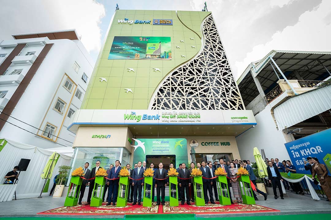 Wing Bank Officially Launches Its 22nd Office In Takeo Provincial Town