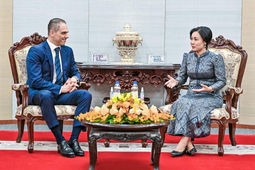 CEO of National Bank of Canada Meets NBC Governor, Highlights Support for Cambodian Banking Sector