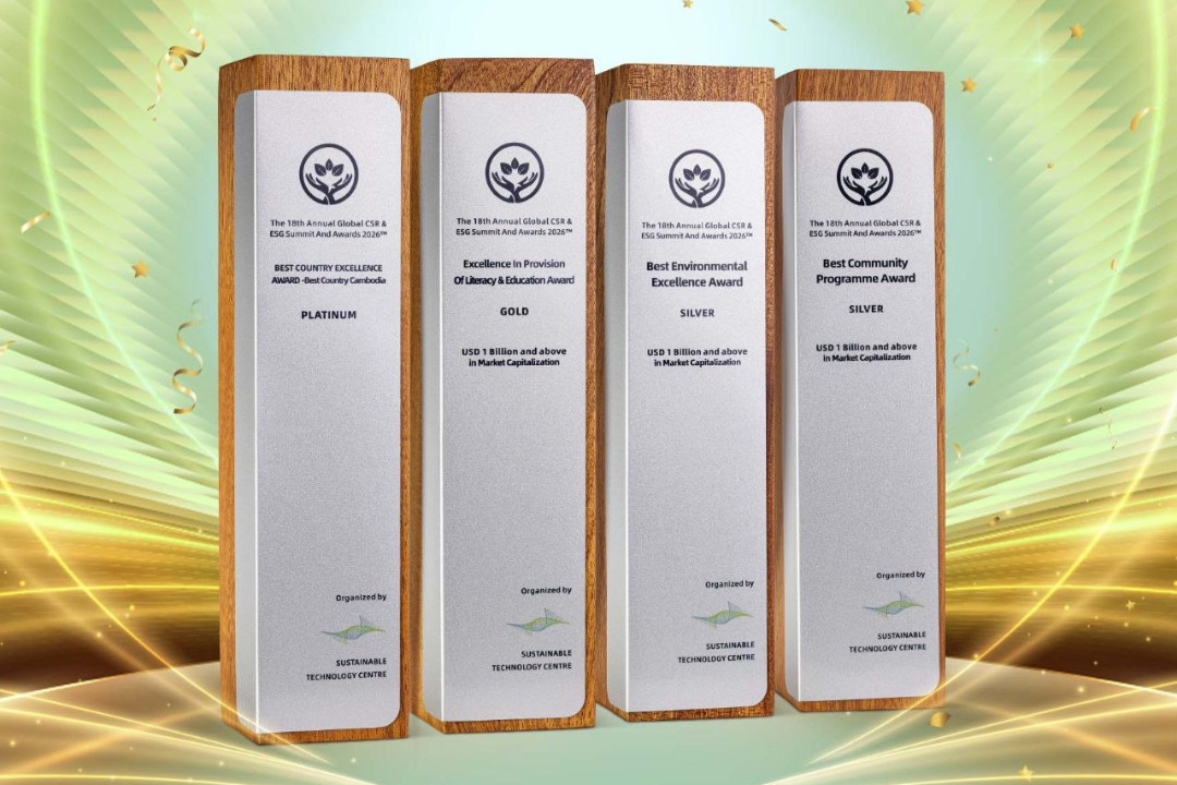 NagaWorld Clinches Four Awards at the  18th Global CSR & ESG Summit & Awards™