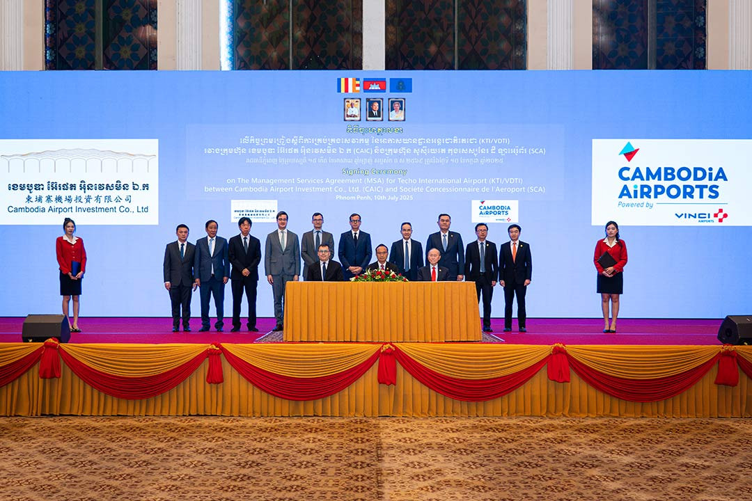 VINCI Selected by CAIC to Operate Techo International Airport, Phnom Penh’s New Gateway