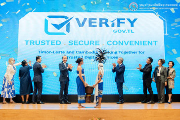 Timor-Leste Officially Launches verify.gov.tl in Cooperation With Cambodia