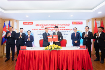 Metfone and Canadia Bank sign MoU To Advance Comprehensive Cooperation