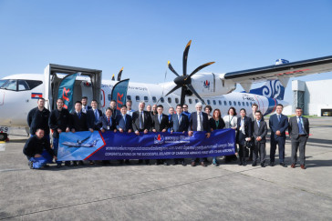 Cambodia Airways Inducts Its First ATR 72-600 Aircraft
