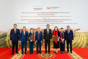 Hong Kong NGO GX Foundation Signs MoU with CAIC to Support Dengue Fever and Vector-Borne Disease Prevention