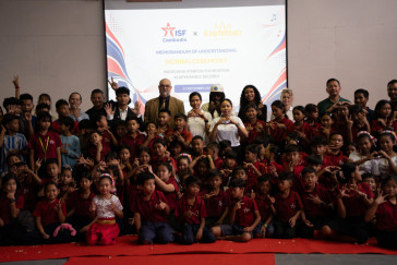 ISF Cambodia and KlapYaHandz Records Join Forces to Empower Young People Through Sport, Music and Creativity