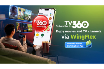 Wing Bank First in Cambodia to Integrate TV360 by Metfone into WingFlex