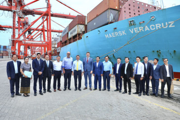 EuroCham's Logistics Delegation and CDC Conduct Joint Site Visit to Sihanoukville Autonomous Port to Advance Logistics Cooperation