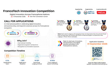 FrancoTech Innovation Competition 2026 Opens Applications to Celebrate Digital Innovation Across Francophone Nations