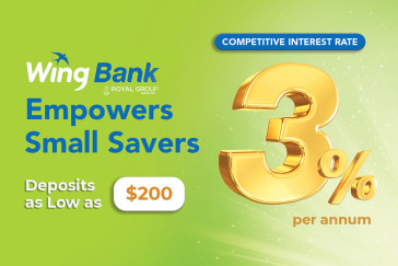 Wing Bank Empowers Small Savers With Competitive 3% Interest on Deposits as Low as $200