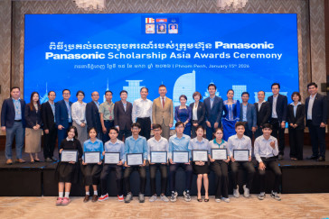Panasonic Continues their Commitment to Empower Outstanding Cambodian Students