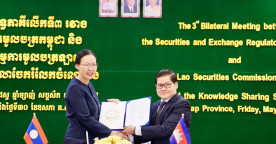 Cambodia and Laos Securities Regulator Hosts Third Bilateral Meeting