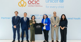 UNICEF and OCIC Partner to Invest in the Future of Cambodia’s Children and Youth