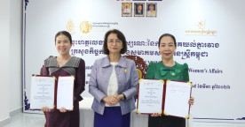 MoWA and CWEA Sign MoU to Boost Women’s Economic Empowerment in Cambodia