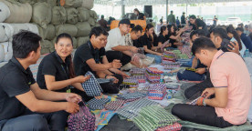 Wing Bank Employees Donate 5 Per Cent of Their Salaries to Aid Displaced Families