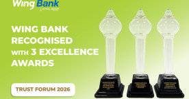Wing Bank Recognised With Three Excellence Awards at Trust Forum 2026