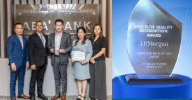 ABA​ Bank​ Sets​ Global​ Benchmark​ With​ Elite​ Quality​ Recognition​ Award​ 2025​ From​ JP​ Morgan