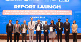 Trade Policy Advisory Board, British Embassy and UKTPO Launch Report to Support Cambodia's LDC Graduation and Trade Transition