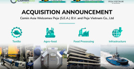 Comin Asia Announces Strategic Acquisition of Peja (S.E.A.) B.V. and Peja Vietnam