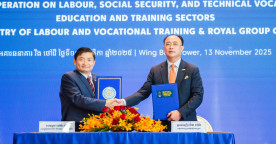 The Royal Group Supports Labour Ministry to Strengthen Workforce Development, Financial Inclusion, and Inclusive Growth in Cambodia