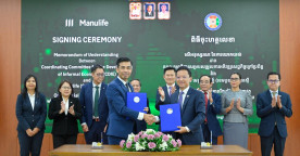 CCDIE, Manulife Cambodia Collaborate to Provide Life Insurance Benefit for Informal Economy