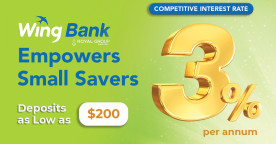 Wing Bank Empowers Small Savers With Competitive 3% Interest on Deposits as Low as $200