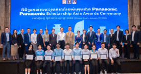 Panasonic Continues their Commitment to Empower Outstanding Cambodian Students