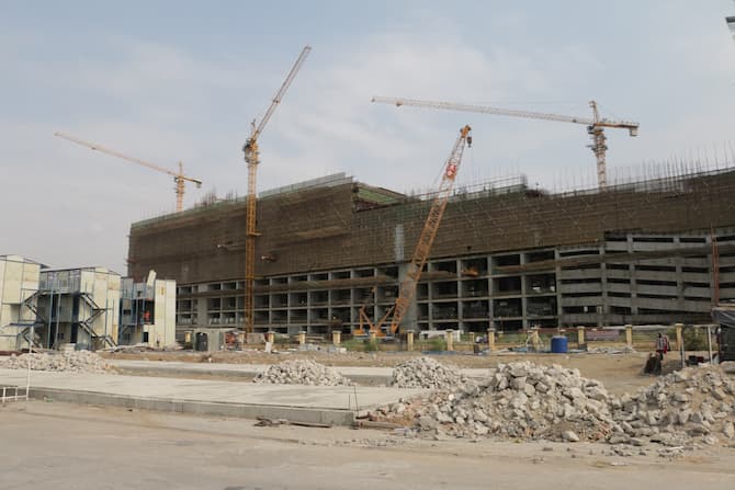 Cambodian construction during coronavirus