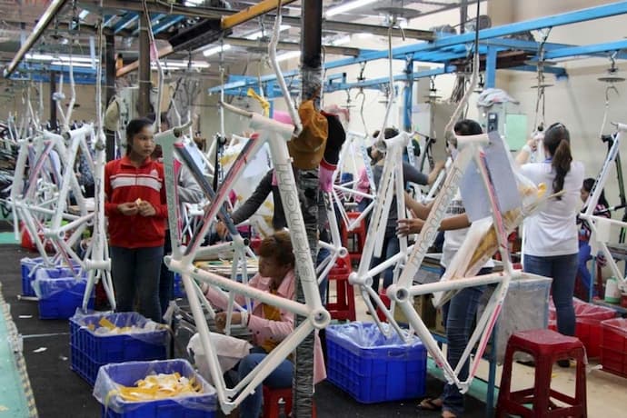 Cambodia bicycle exports to the EU