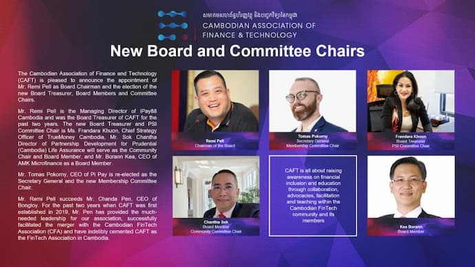 Cambodian Association of Finance and Technology confirms new Board 2021