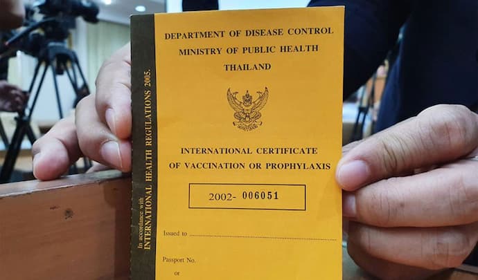 COVID passports Thailand
