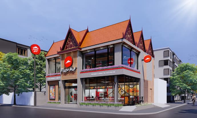 Pizza Hut Cambodia Russian Market