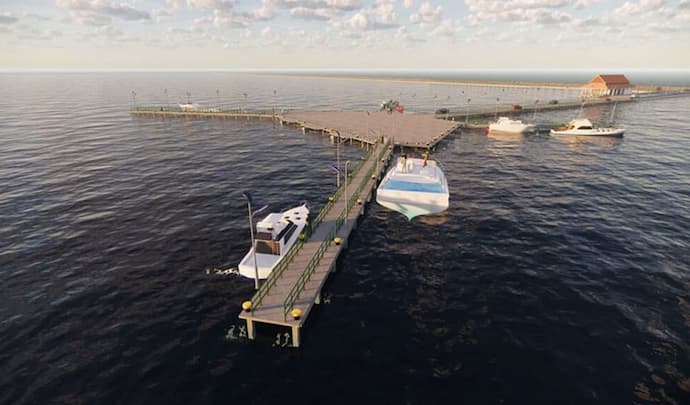 Koh Tonsay (Rabbit Island) Pier