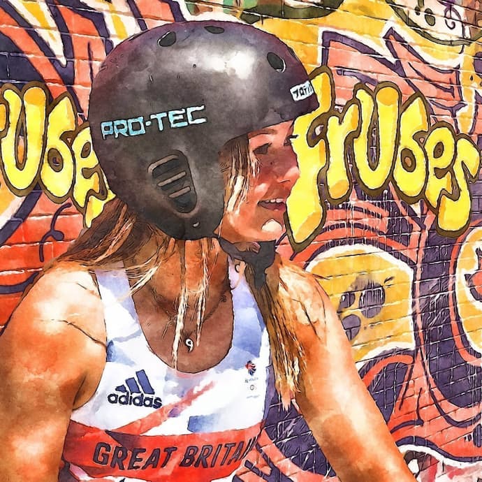 Sky Brown raising funds Skateistan through NFTs