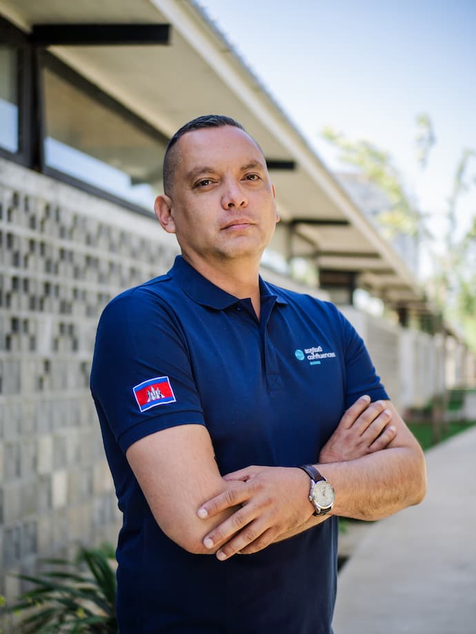 Soreasmey Ke Bin, who is the founder and CEO of Confluences as well as the Chairman of the French Cambodian Chamber of Commerce.