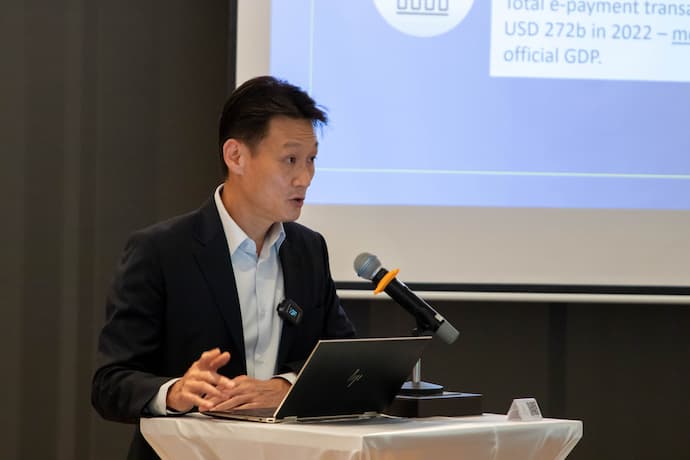 Mr. Michael Tan, CEO Aquarii BD/B2B Cambodia